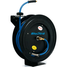 BluBird® Single Arm Spring Return Air Hose Reel 300 PSI 3/8