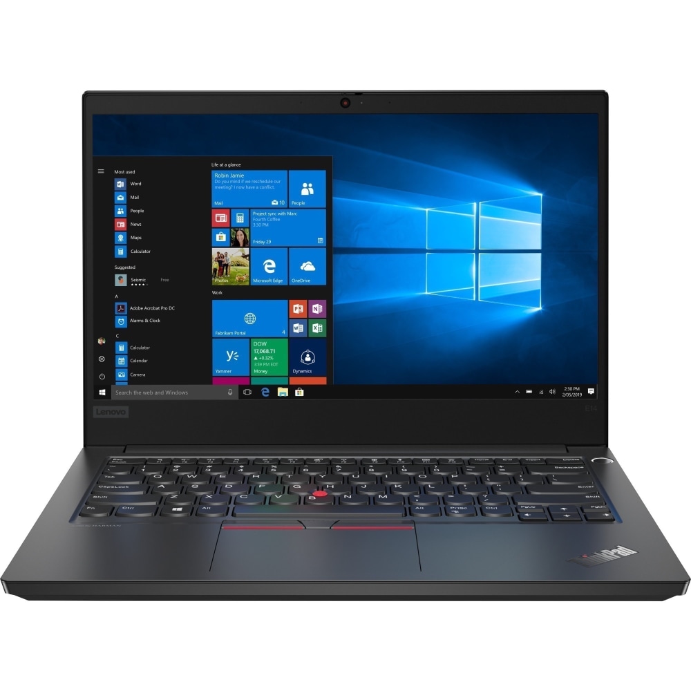 Lenovo ThinkPad E14 Gen 2 20TA00A4US 14in Touchscreen Notebook - Full HD - 1920 x 1080 - Intel Core i5 i5-1135G7 Quad-core (4 Core) 2.40 GHz - 8 GB RAM - 256 GB SSD - Black - Windows 10 Pro - Intel Iris Xe Graphics MPN:20TA00A4US