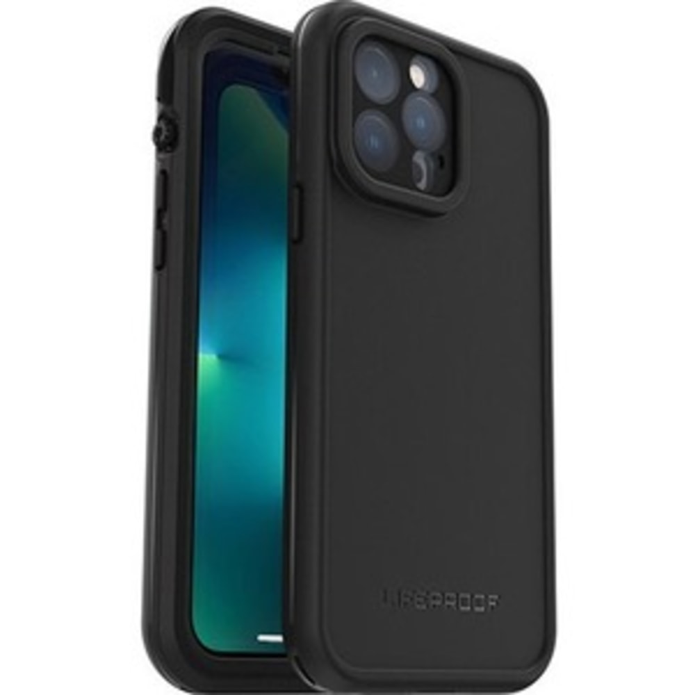 OtterBox iPhone 13 Pro Max FRE Case - For Apple iPhone 13 Pro Max Smartphone - Black - Snow Proof, Drop Proof, Dirt Proof, Water Proof - Plastic - 1 MPN:77-85516