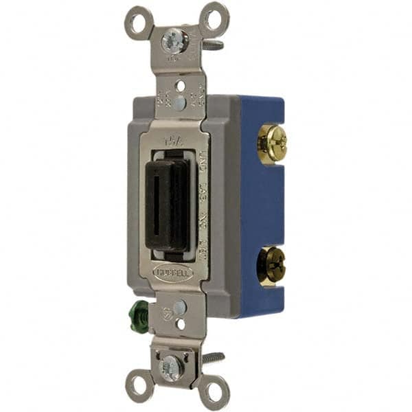 Key Switches, Amperage at 125 VAC: 15 , Amperage at 250 VAC: 15  MPN:HBL1204L