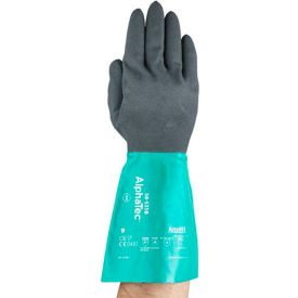AlphaTec® Chemical Resistant Gloves Ansell 58-535B-9 1 Pair - Pkg Qty 12  58535B090