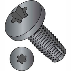 5/16-18X2 1/2  Six Lobe Pan Floor Board Screw Type F Fully Threaded Black Phosphate Pkg of 300 3140FTPB