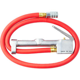 Milton Kwik Grip Safety Inflator Gauge 10 to 160 PSI 3' Hose - 502 502