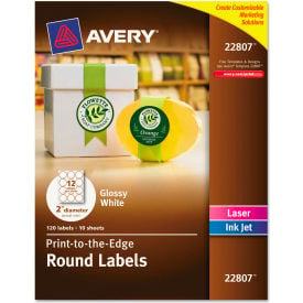 Avery® Round Easy Peel Labels 2