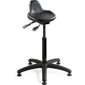 Bevco Sit Stand Stool 3505 - Polyurethane - Black 3505