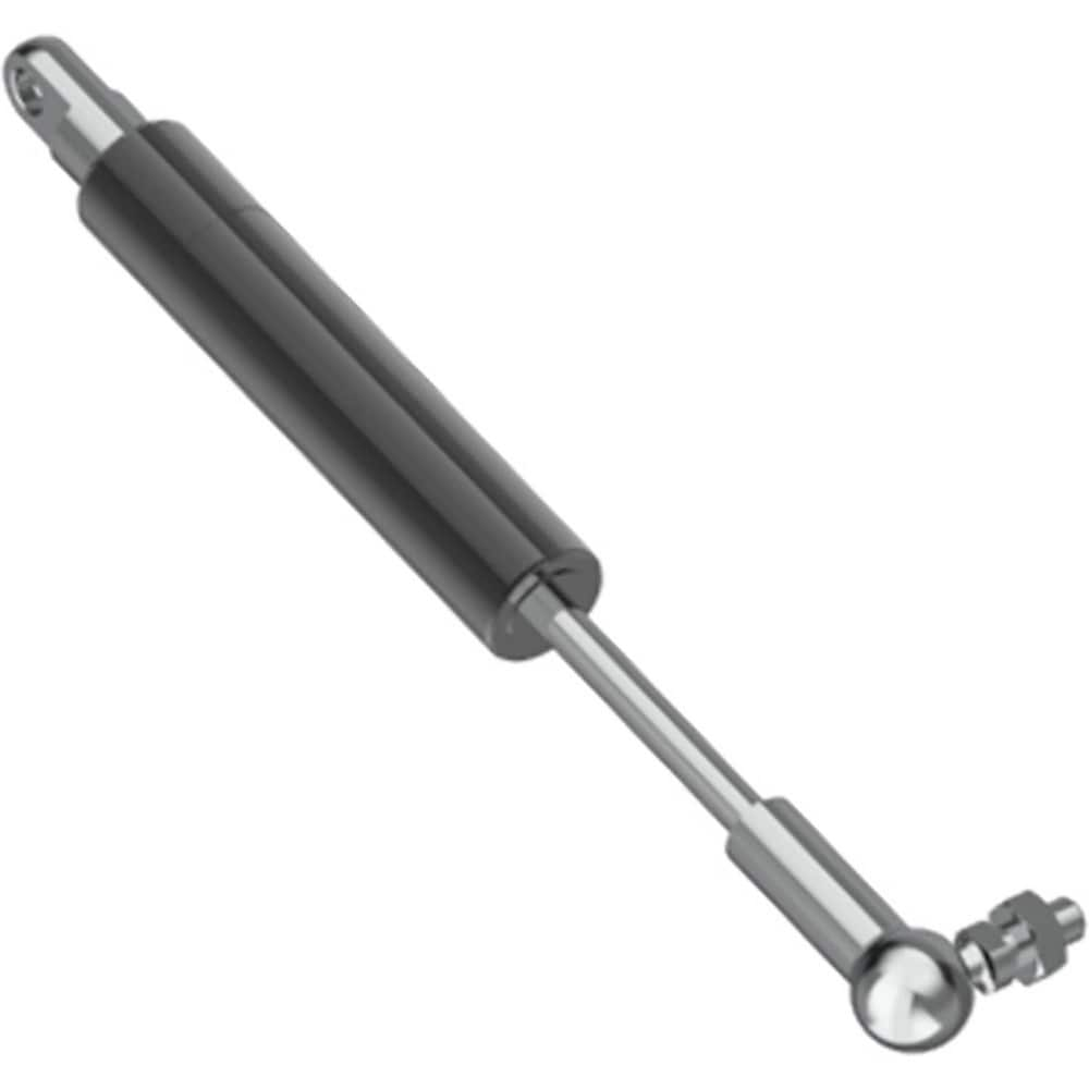 Hydraulic Dampers & Gas Springs, Fitting Type: Blade , Type: Micro Extended Life Gas Spring , Material: Stainless Steel , Rod Diameter (Decimal Inch): 0.1600  MPN:43S100231MP0022