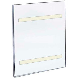 Approved 122025 Vert. Wall Mount Acrylic Sign Holder W/ Adhesive Tape 8