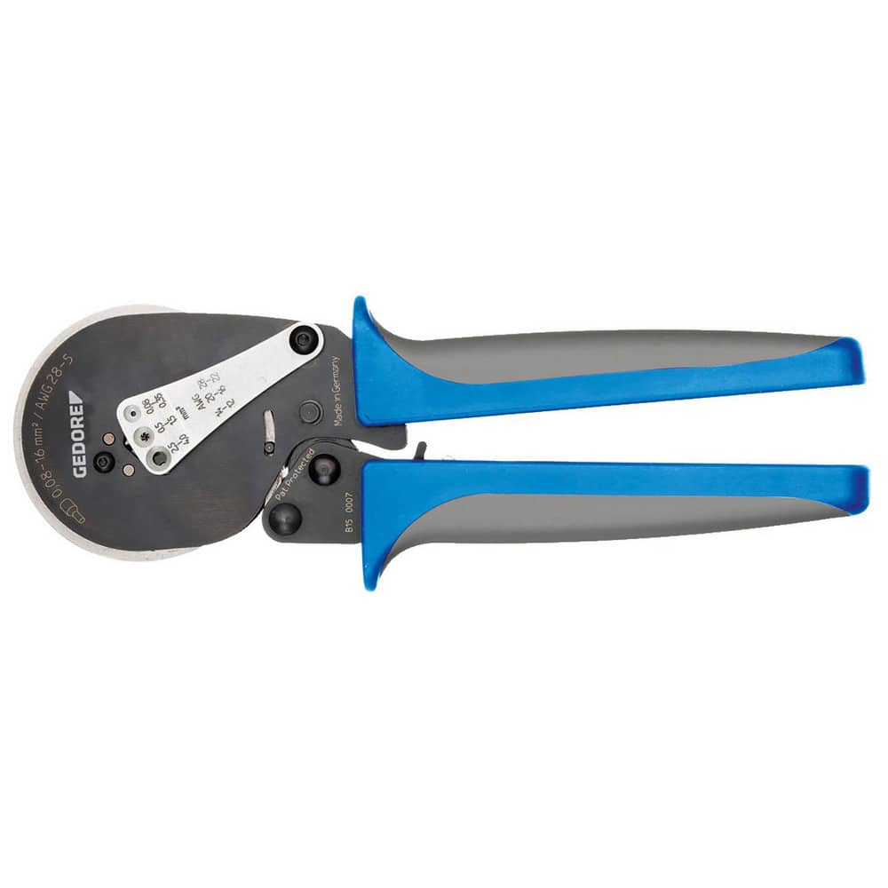 Crimpers, Handle Style: Ergonomic , Type: Crimp Wrench , Crimper Type: Ferrule , Maximum Wire Gauge: 5AWG  MPN:2956268