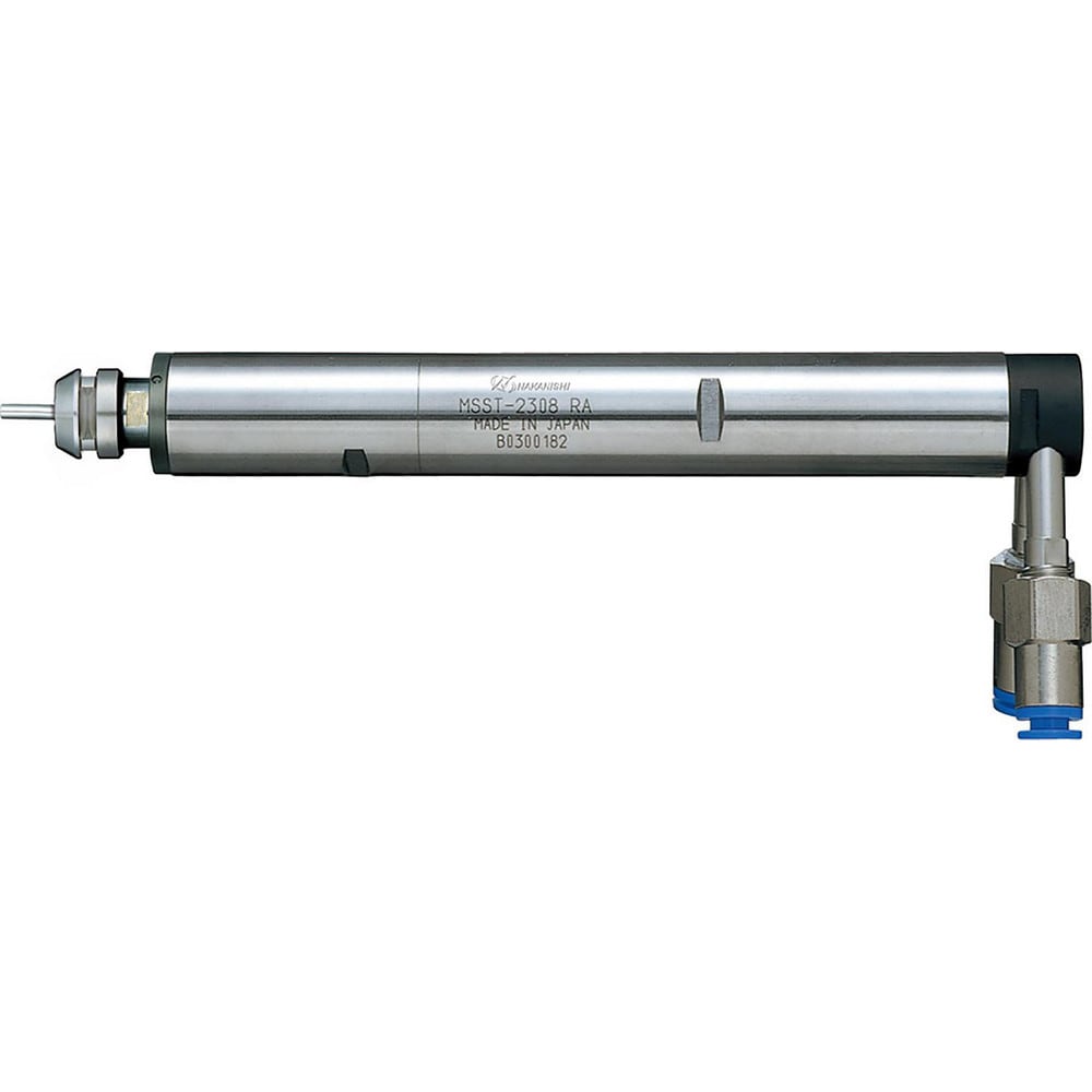 Pneumatic High-Speed Spindles, Max Tool Mounting Depth: 2.05 , Operating Pressure Range (psi): 44-101 , Automatic Tool Changeable: No  MPN:7834