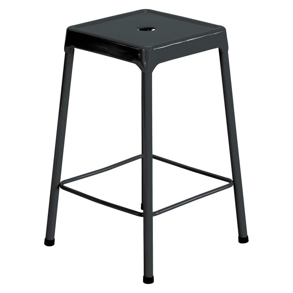 Stationary Stools, Seat Depth: 13 , Seat Width: 13 , Product Type: Drafting , Base Type: Stool , Minimum Seat Height: 25  MPN:SAF6605BL