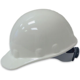 Honeywell Fibre-Metal® Cap Style Hard Hat Ratchet Suspension White HDPE E2 Series E2RW01A000