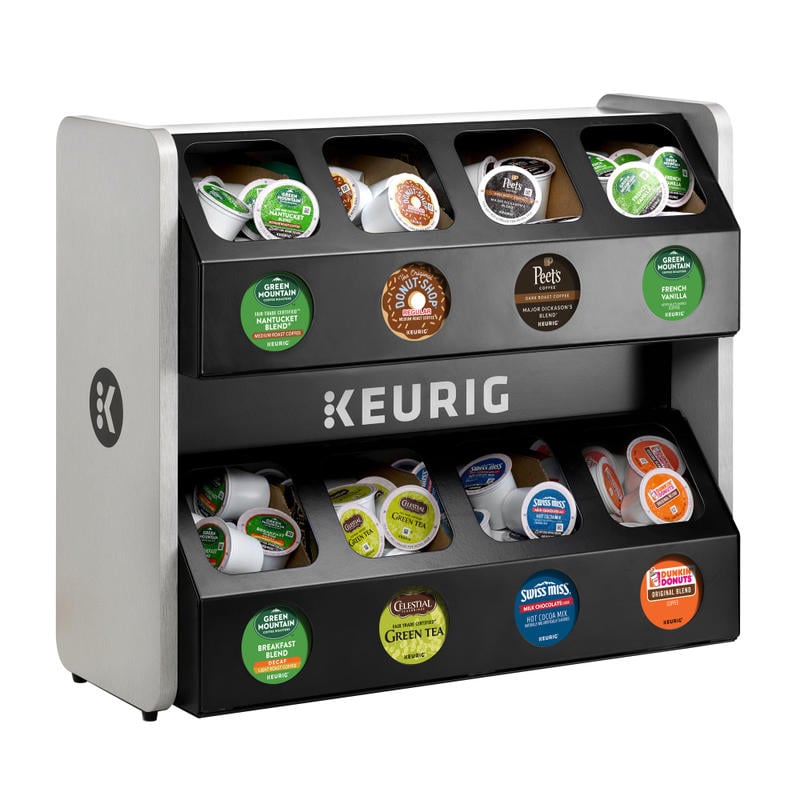 Keurig 8ct Modular Merchandiser, (L) 17.80in x (W) 14.57in x (H) 17.28in, Black, 1 (Min Order Qty 2500) MPN:5000202962