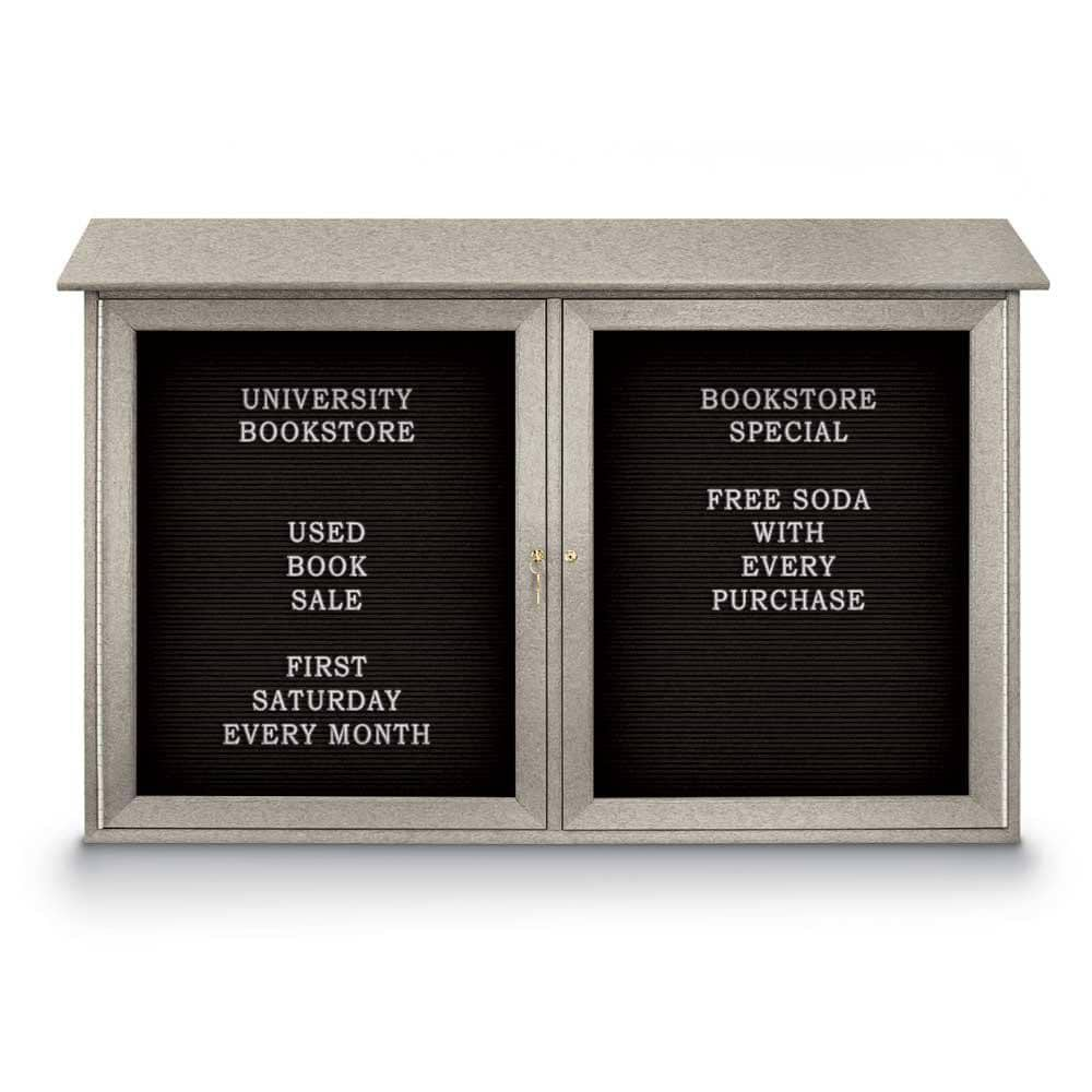 Enclosed Letter Board: 45