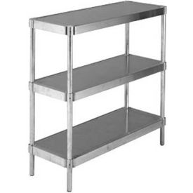 Prairie View Aluminum Equipment Stands 3 Shelves 24