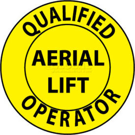 NMC HH84 Hard Hat Emblem Qualified Aerial Lift Operator 2