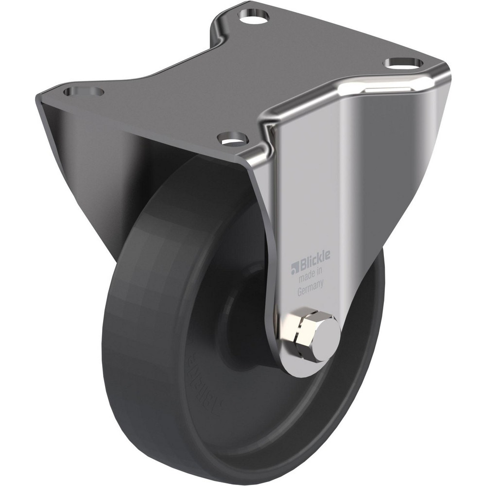 Top Plate Casters, Mount Type: Plate , Number of Wheels: 1.000 , Wheel Diameter (Inch): 4 , Wheel Material: Synthetic , Wheel Width (Inch): 1-3/16  MPN:869752