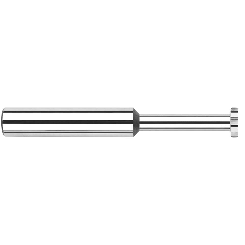 Woodruff/Keyseat Cutters, Connection Type: Shank , Cutter Material: Solid Carbide , Cutter Diameter (Inch): 1/8 , Cutter Diameter (Decimal Inch): 0.1250  MPN:732231