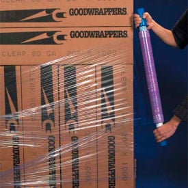 Goodwrappers® Stretch Wrap W/Extended Core Handle Cast 80 Gauge 10