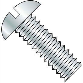 10-32X4 1/2  Slotted Round Machine Screw Fully Threaded Zinc Pkg of 700 1172MSR