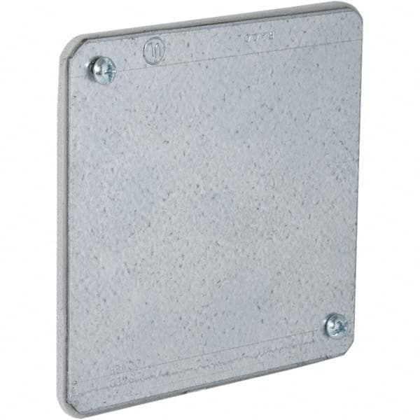 Electrical Box Cover: Steel MPN:762