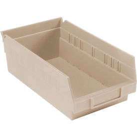 GoVets™ Plastic Nesting Storage Shelf Bin 6-5/8