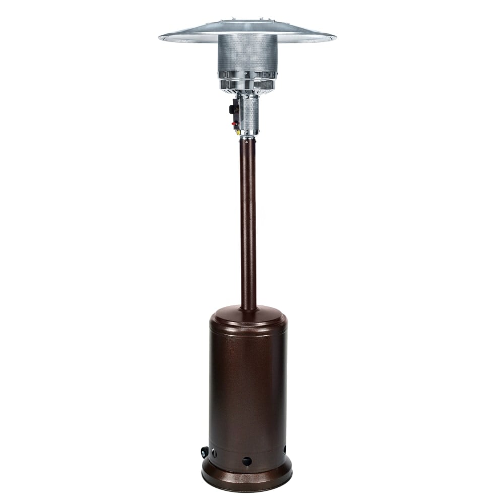 Alpine Portable Propane Outdoor Patio Heater, 88inH x 33inW x 18inD, Bronze MPN:ALP4001-01-45