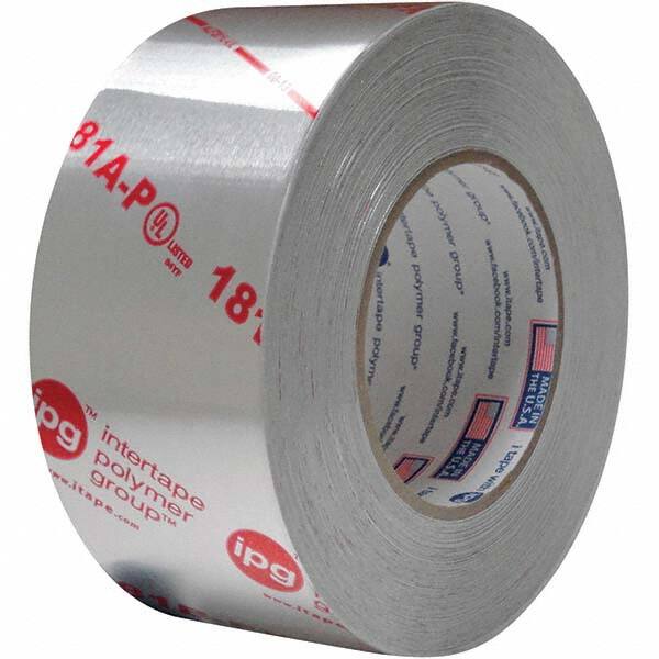 Silver Aluminum Foil Tape: 60 yd Long, 2-1/2