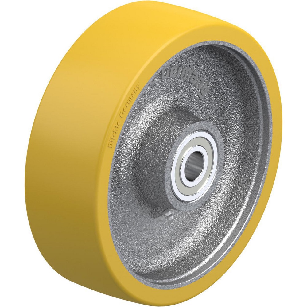 Caster Wheels, Wheel Type: Rigid, Swivel , Load Capacity: 3970 , Bearing Type: Ball , Wheel Core Material: Cast Iron , Wheel Material: Polyurethane  MPN:099424