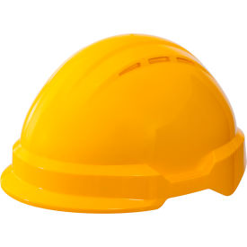 Delta Plus Americana Climbing PEAK Safety Helmet Type 2 4-Point Mega Ratchet Suspension Yellow WEL22202YE