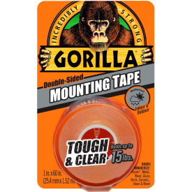 Gorilla Tough & Clear Mounting Tape 1