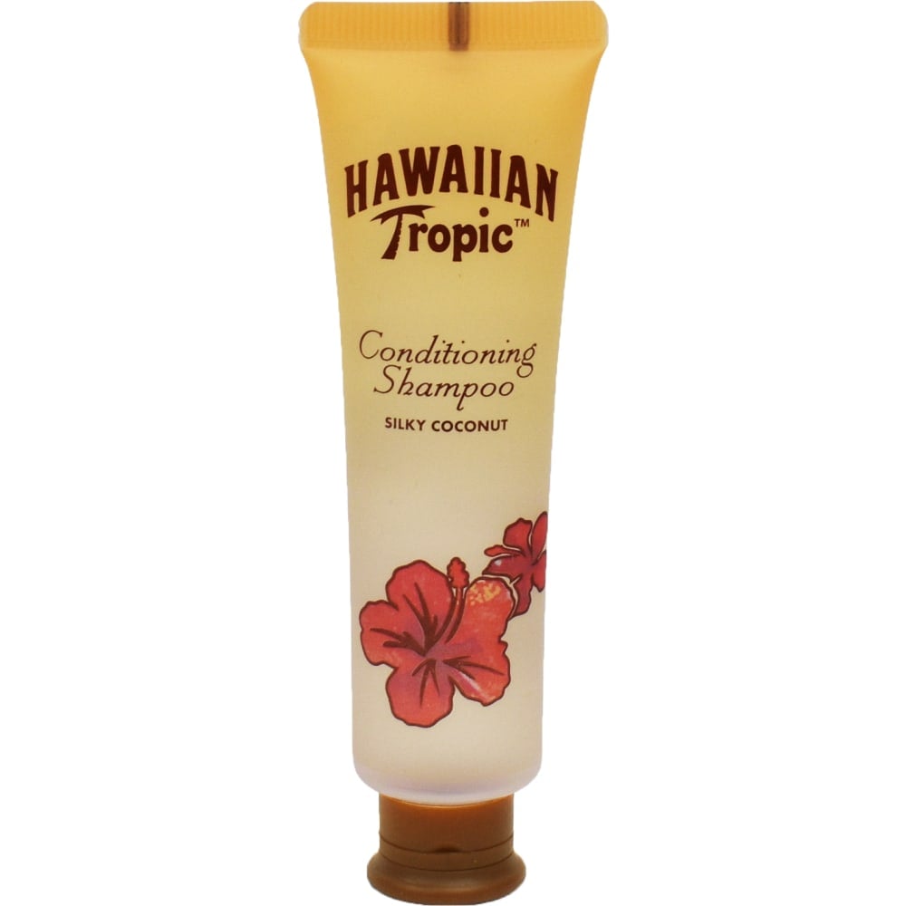 Hotel Emporium Hawaiian Tropic Shampoo, Conditioning, 1.35 Oz, Silky Coconut, Case Of 144 Tubes MPN:HWT-CS-40ML