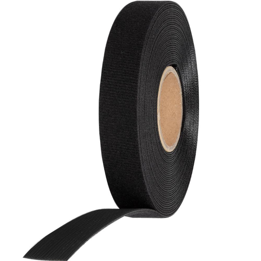 Hook & Loop, Shape: Continuous Roll , Tape Width: 0.75 , Tape Length: 25 , Color: Black , Roll Length (Feet): 25.00  MPN:450-950