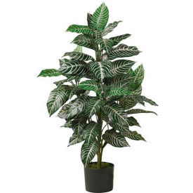 Nearly Natural 3' Zebra Silk Plant 6542