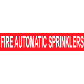 NMC™ Pressure Sensitive Pipe Marker Fire Automatic Sprinklers 7