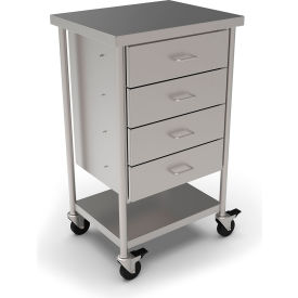 John Boos® Stainless Steel Mobile Utility Table 20 x 16