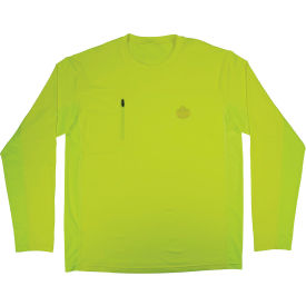 Ergodyne® Chill-Its 6689 Cooling Long Sleeve Sun Shirt w/ UV Protection 3XL Lime 12147