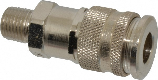 Pneumatic Hose Coupling: 1/4-18