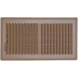 Speedi-Grille Brown SG-612 FLB Floor Vent Register With 2 Way Deflection 6