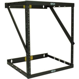 Tripp Lite 8U/12U/22U Expandable SmartRack Switch-Depth Wall-Mount 2-Post Open Frame Rack SRWO8U22