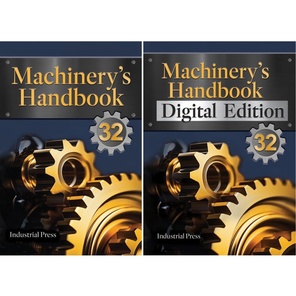 Machinery's Handbook & Digital Edition Combo: Toolbox Thirty-first Edition MPN:9780831141325