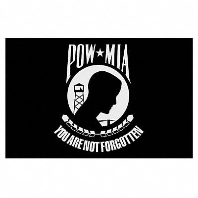 D4228 Pow Mia Flag 5x8 Ft Nylon MPN:378997