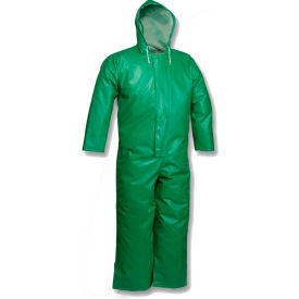 Tingley® V41108 SafetyFlex® Zipper Fly Front Hooded Coverall XL V41108.XL.02