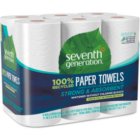 Seventh Generation® 100 Recycled Paper Towel Rolls 2-Ply 11