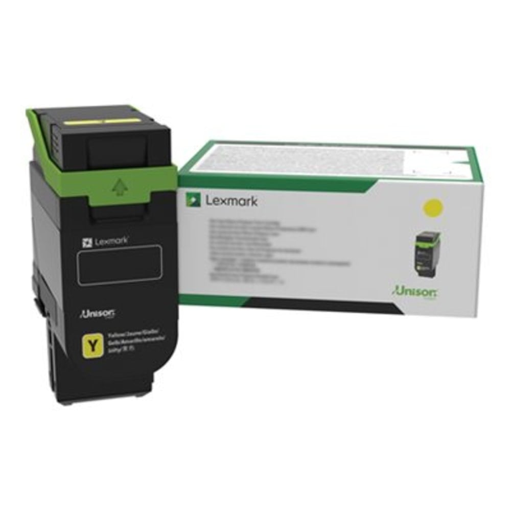 Lexmark Extra High Yield Laser Toner Cartridge - Return Program - Yellow - 1 Pack - 11700 Pages MPN:75M1XY0