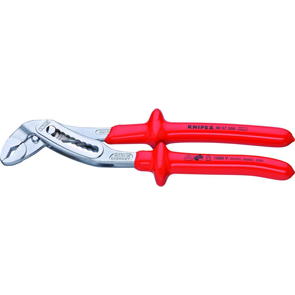 Tongue & Groove Pliers, Joint Type: Groove , Type: Pump Pliers , Overall Length Range: 12 in to 17.9 in , Side Cutter: No  MPN:88 07 300