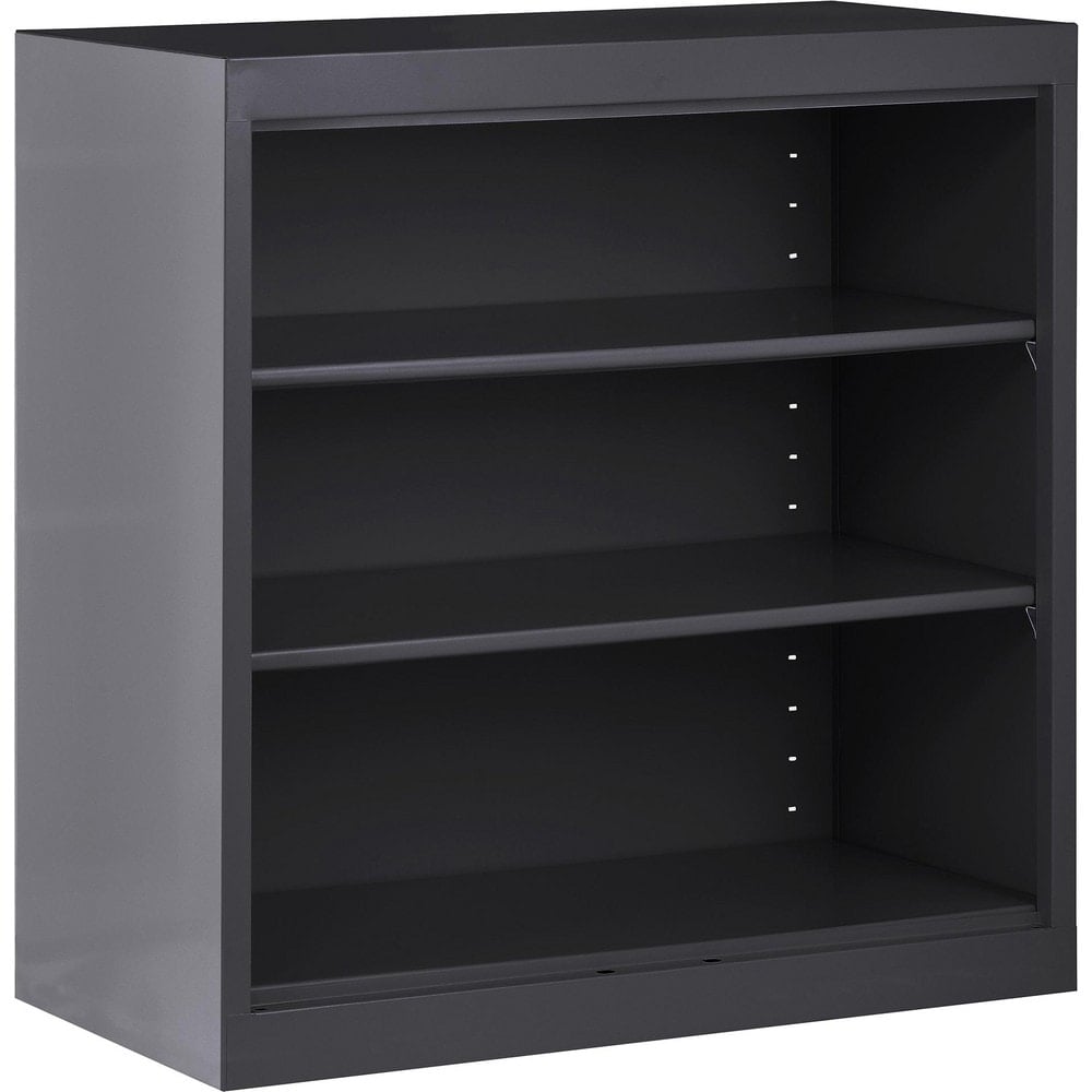 Bookcases, Overall Height: 36in , Overall Width: 36 , Overall Depth: 18 , Material: Steel , Color: Textured Black  MPN:BA20361836-09