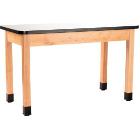 NPS® Wood Science Lab Table 24 X 54 X 36 Whiteboard Top SLT2-2454W