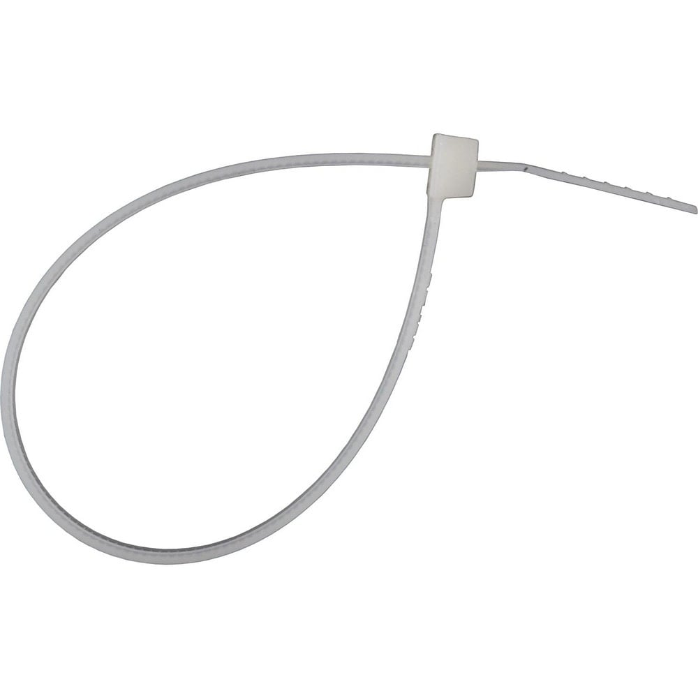 Cable Ties, Cable Tie Type: Standard Cable Tie , Material: Nylon , Color: White , Overall Length: 7.50in , Overall Width (Decimal Inch - 4 Decimals): 0.1800  MPN:BTN075