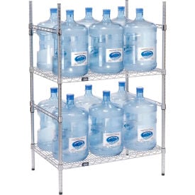 Nexel 5 Gallon Water Bottle Storage Rack 12 Bottle Capacity 086797