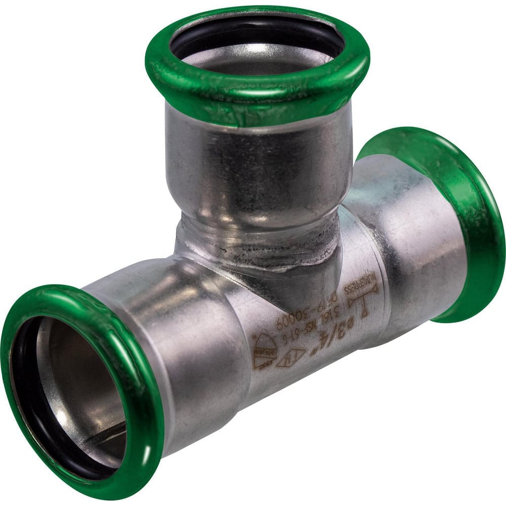 Stainless Steel Pipe Fittings, Fitting Type: Press x Press x Press , Fitting Size: 1 , Material Grade: 316  MPN:MBF1616GEH